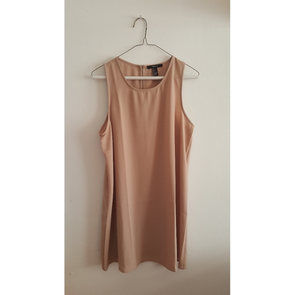 NWOT Beige Summer Shift Dress